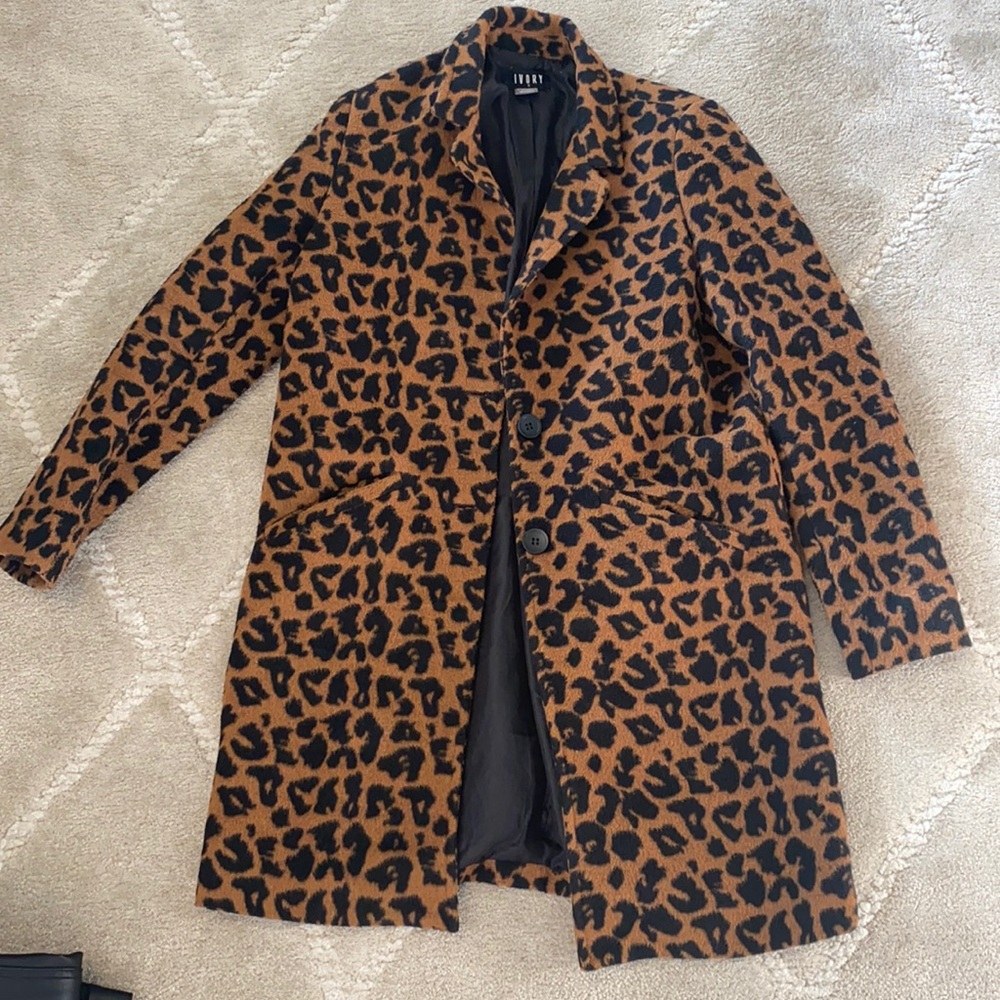 Leopard Print coat